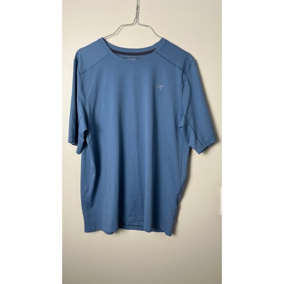 BLUE ARC'TERYX NYLON BLEND SPORTS SHIRT  M - Picture 1 of 8